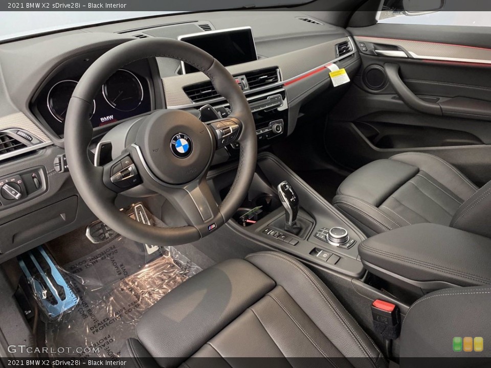 Black 2021 BMW X2 Interiors