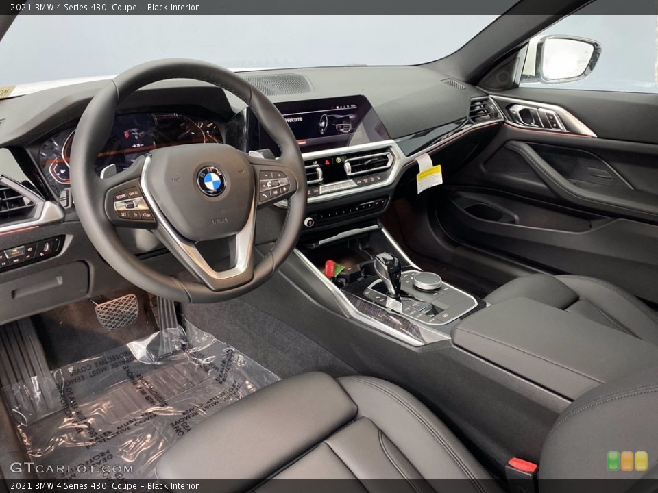 Black Interior Photo for the 2021 BMW 4 Series 430i Coupe #141069989