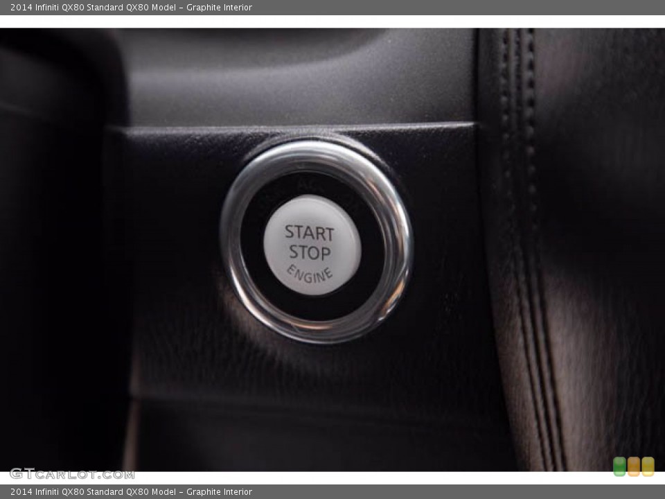 Graphite Interior Controls for the 2014 Infiniti QX80  #141073852