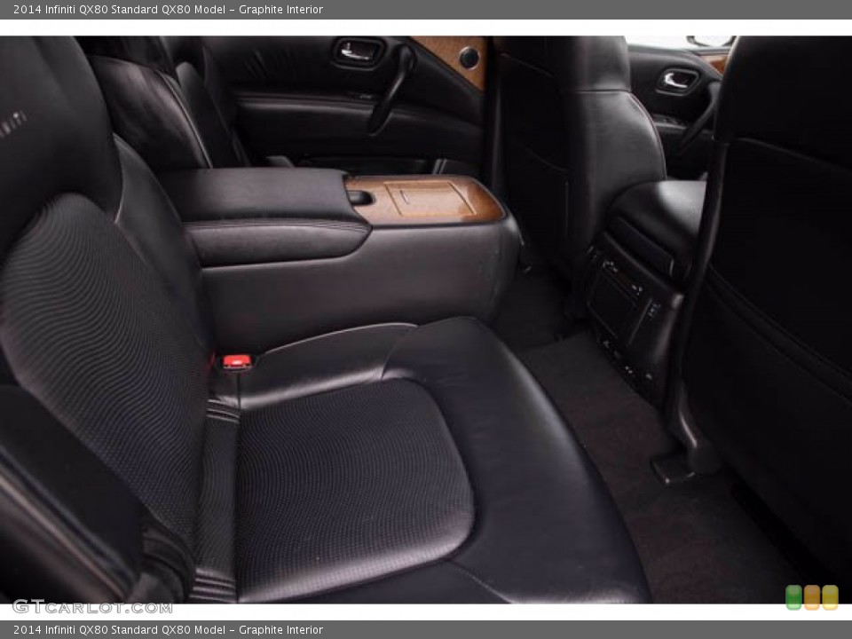 Graphite Interior Rear Seat for the 2014 Infiniti QX80  #141074017