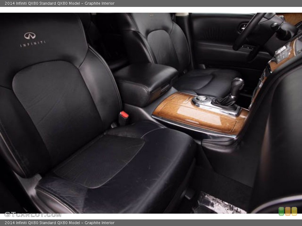Graphite Interior Rear Seat for the 2014 Infiniti QX80  #141074068
