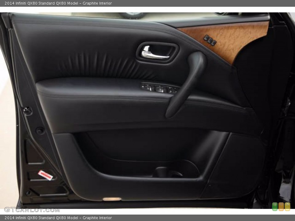 Graphite Interior Door Panel for the 2014 Infiniti QX80  #141074191