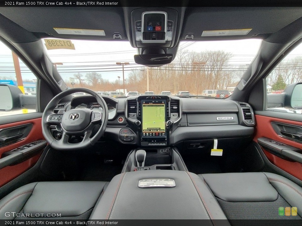 Black/TRX Red Interior Photo for the 2021 Ram 1500 TRX Crew Cab 4x4 #141075367