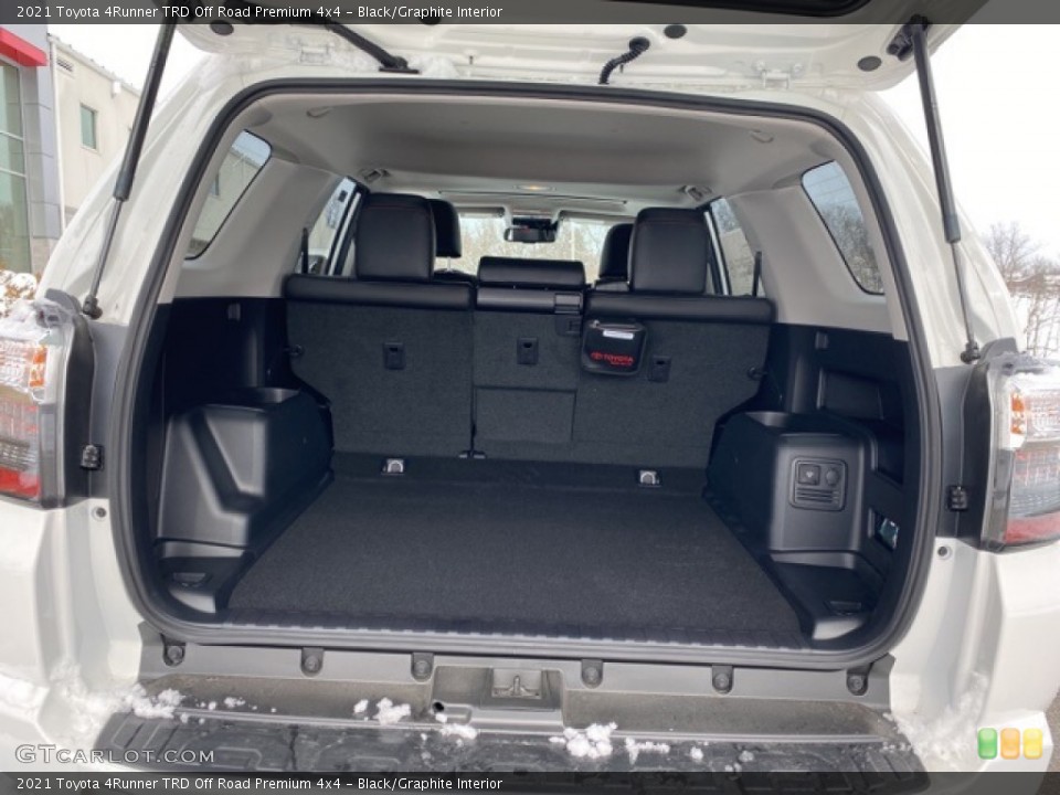 Black/Graphite Interior Trunk for the 2021 Toyota 4Runner TRD Off Road Premium 4x4 #141086019