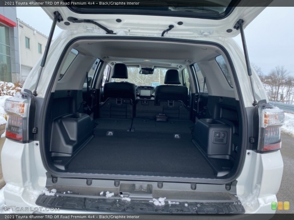 Black/Graphite Interior Trunk for the 2021 Toyota 4Runner TRD Off Road Premium 4x4 #141086118