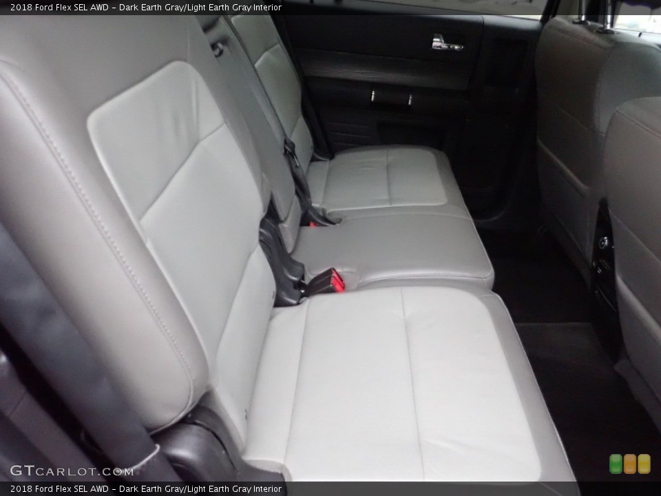 Dark Earth Gray/Light Earth Gray Interior Rear Seat for the 2018 Ford Flex SEL AWD #141095871