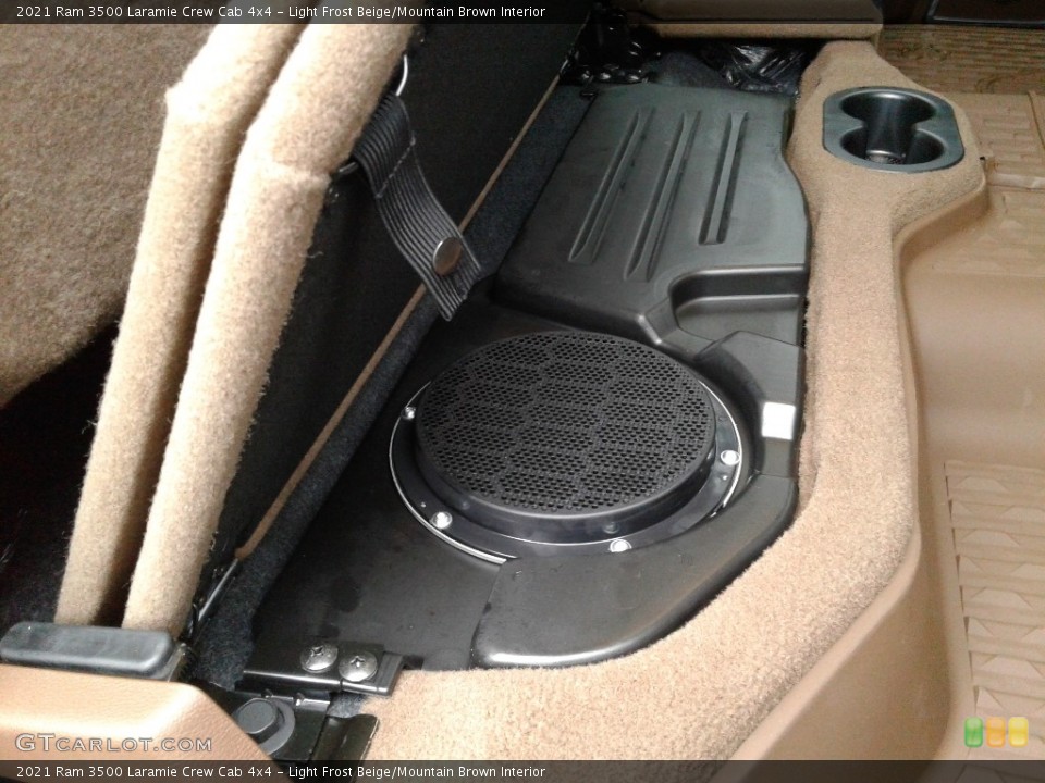 Light Frost Beige/Mountain Brown Interior Audio System for the 2021 Ram 3500 Laramie Crew Cab 4x4 #141096135