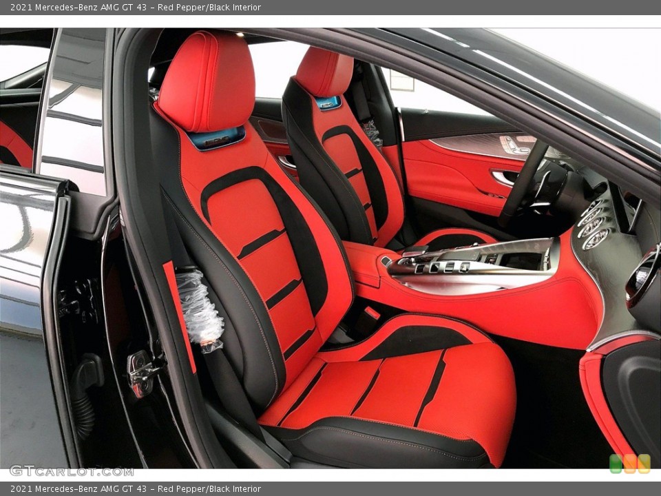 Red Pepper/Black Interior Photo for the 2021 Mercedes-Benz AMG GT 43 #141099549