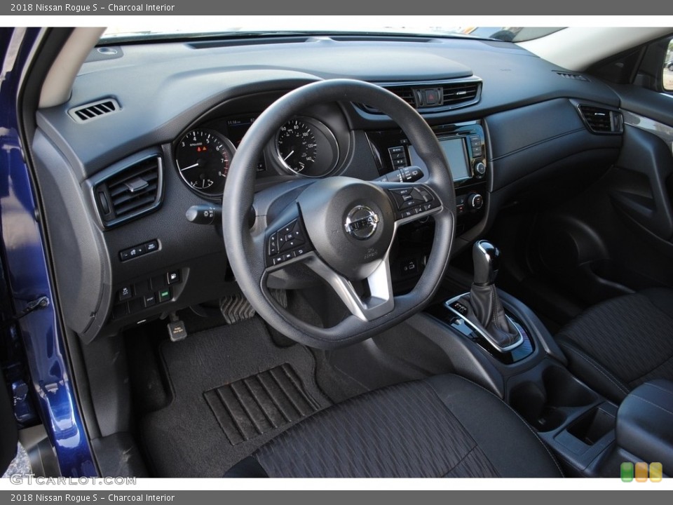 Charcoal Interior Photo for the 2018 Nissan Rogue S #141099554