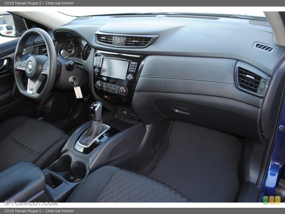 Charcoal Interior Dashboard for the 2018 Nissan Rogue S #141099615