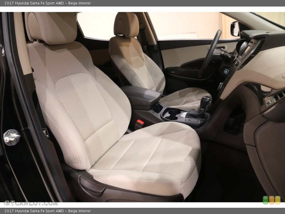 Beige Interior Front Seat for the 2017 Hyundai Santa Fe Sport AWD #141099840