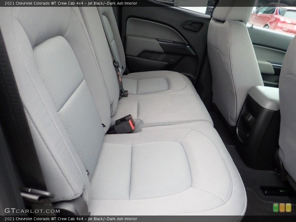 Jet Black/­Dark Ash Interior Rear Seat for the 2021 Chevrolet Colorado WT Crew Cab 4x4 #141102681