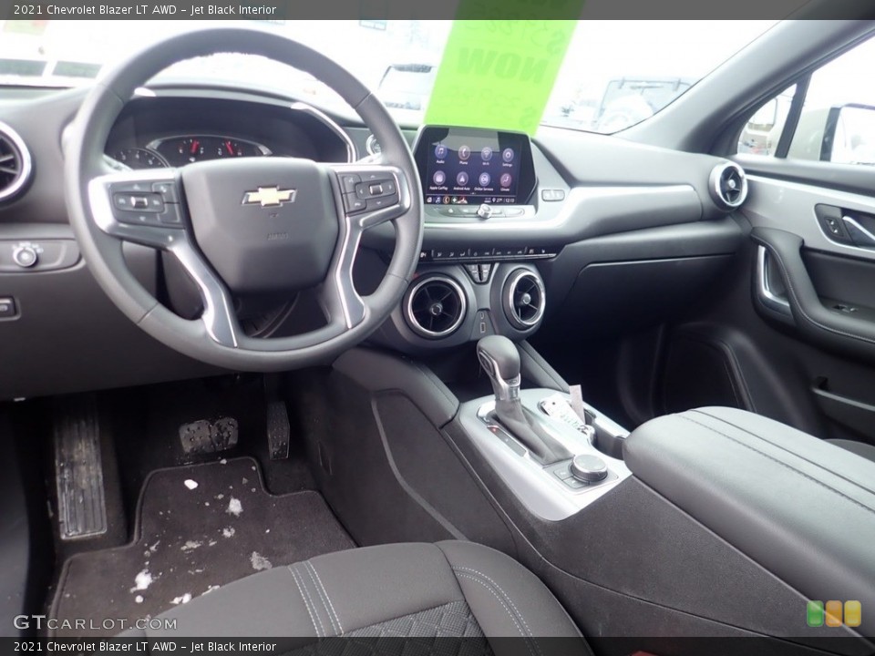 Jet Black Interior Front Seat for the 2021 Chevrolet Blazer LT AWD #141103029