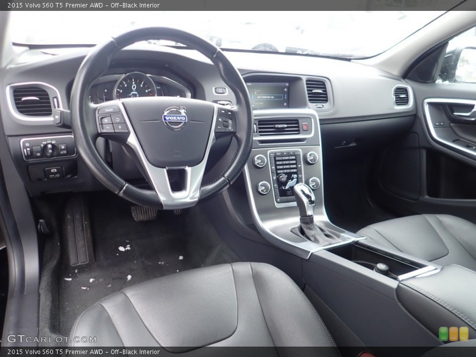 Off-Black Interior Prime Interior for the 2015 Volvo S60 T5 Premier AWD #141104037
