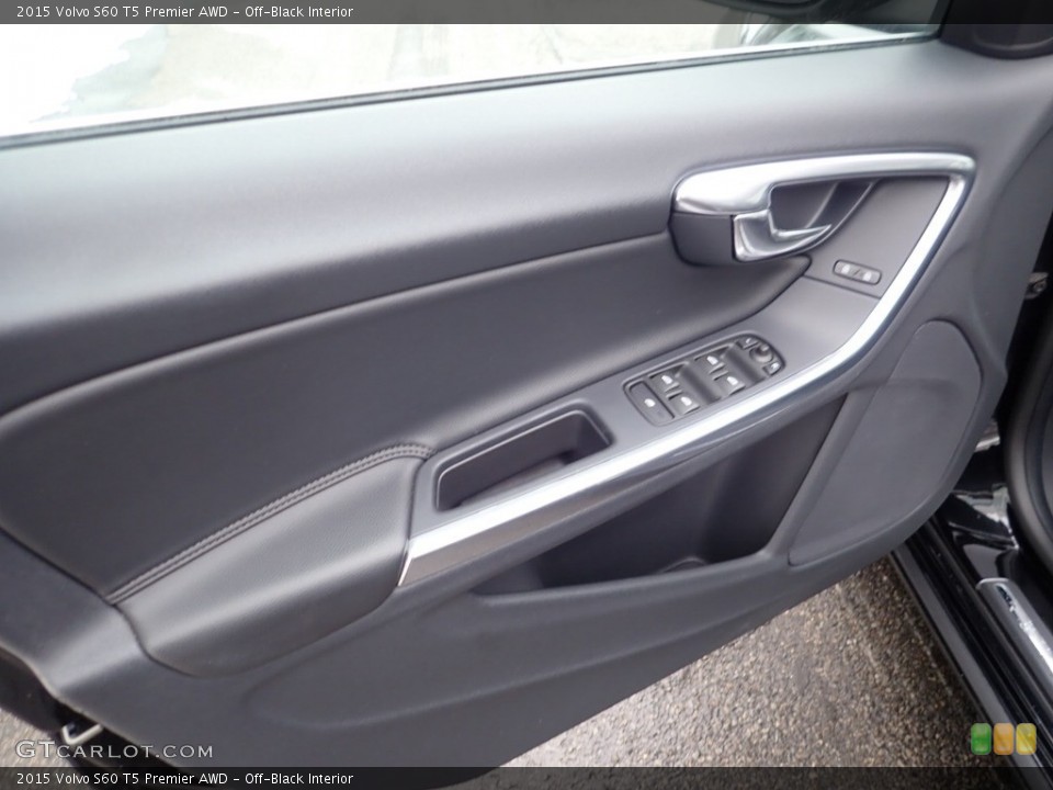 Off-Black Interior Door Panel for the 2015 Volvo S60 T5 Premier AWD #141104061