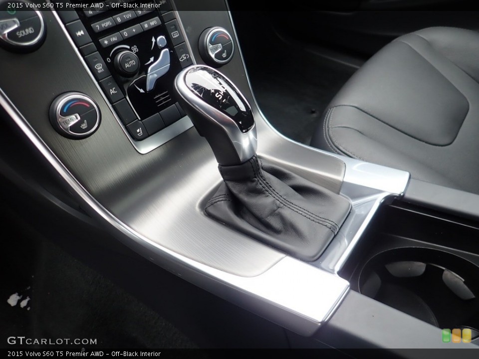 Off-Black Interior Transmission for the 2015 Volvo S60 T5 Premier AWD #141104094