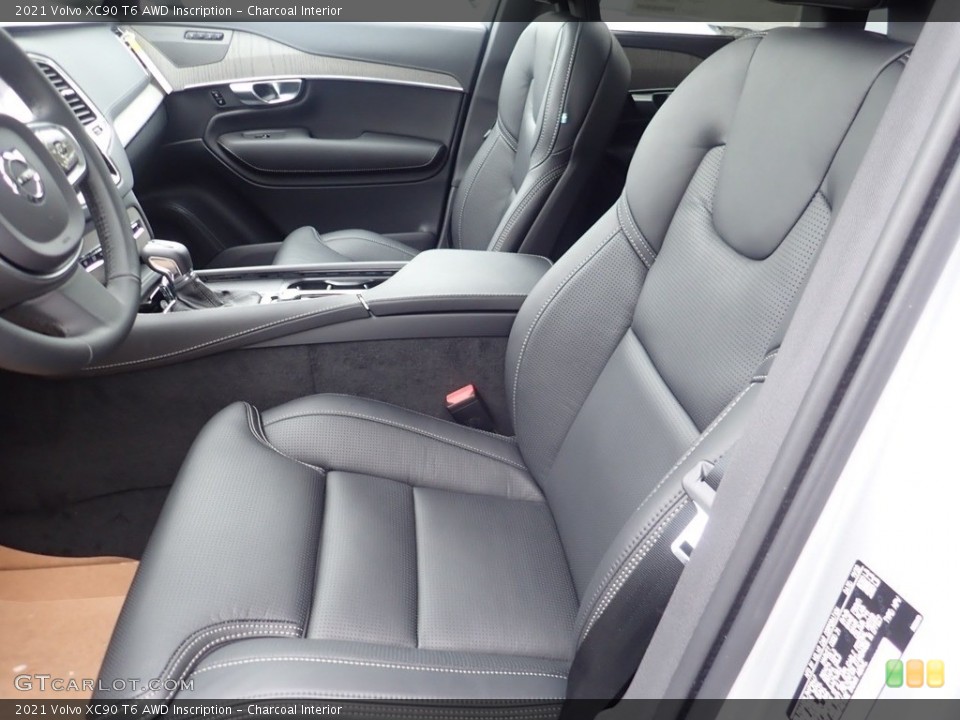 Charcoal Interior Front Seat for the 2021 Volvo XC90 T6 AWD Inscription #141104400
