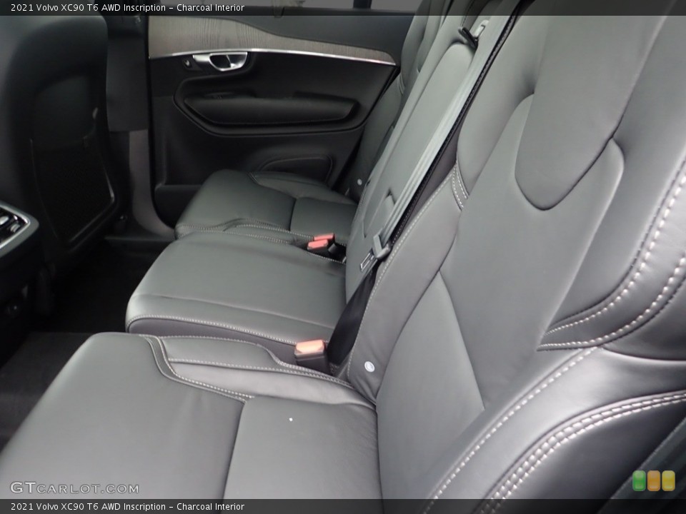 Charcoal Interior Rear Seat for the 2021 Volvo XC90 T6 AWD Inscription #141104415
