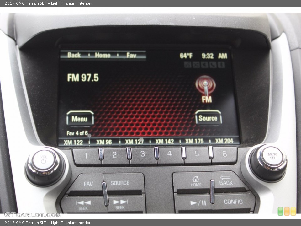 Light Titanium Interior Controls for the 2017 GMC Terrain SLT #141108925
