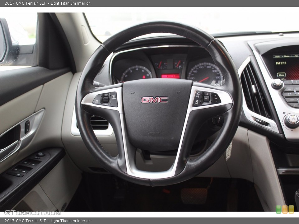 Light Titanium Interior Steering Wheel for the 2017 GMC Terrain SLT #141109054