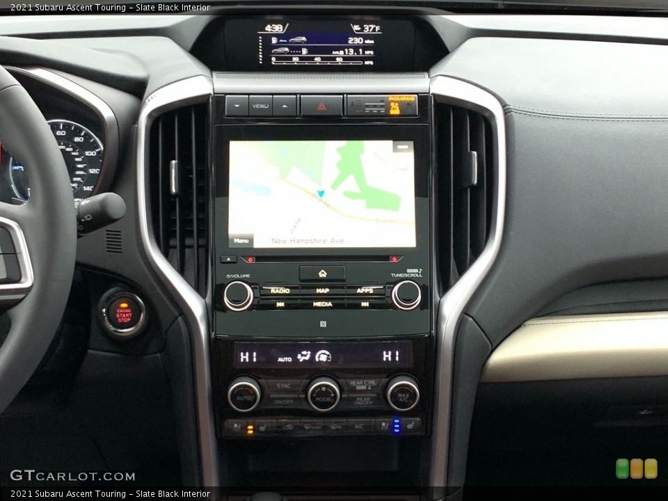 Slate Black Interior Controls for the 2021 Subaru Ascent Touring #141109525