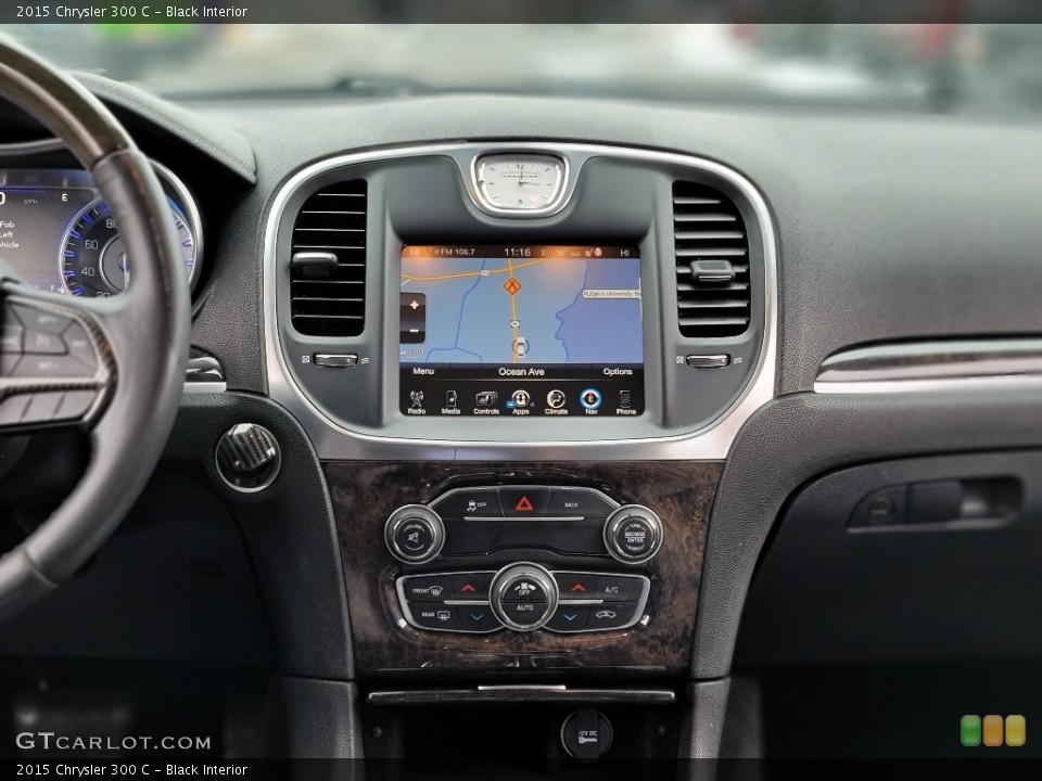 Black Interior Dashboard for the 2015 Chrysler 300 C #141110506