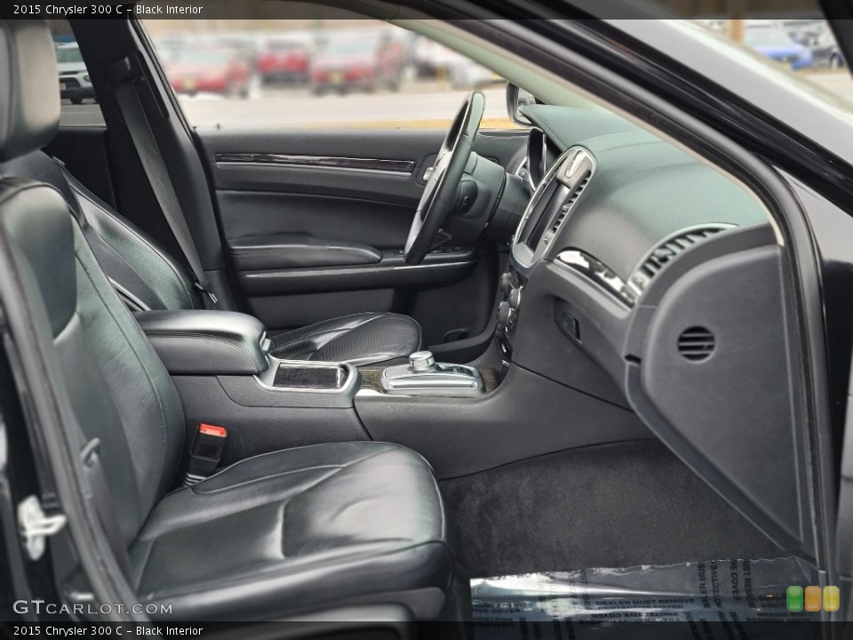 Black Interior Front Seat for the 2015 Chrysler 300 C #141111088