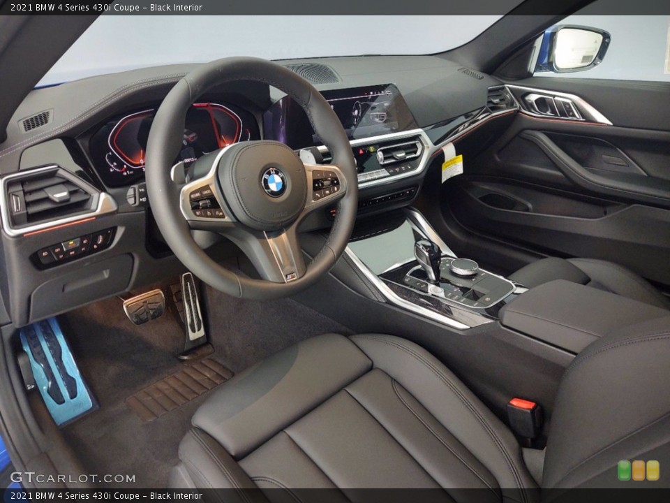 Black Interior Photo for the 2021 BMW 4 Series 430i Coupe #141112381
