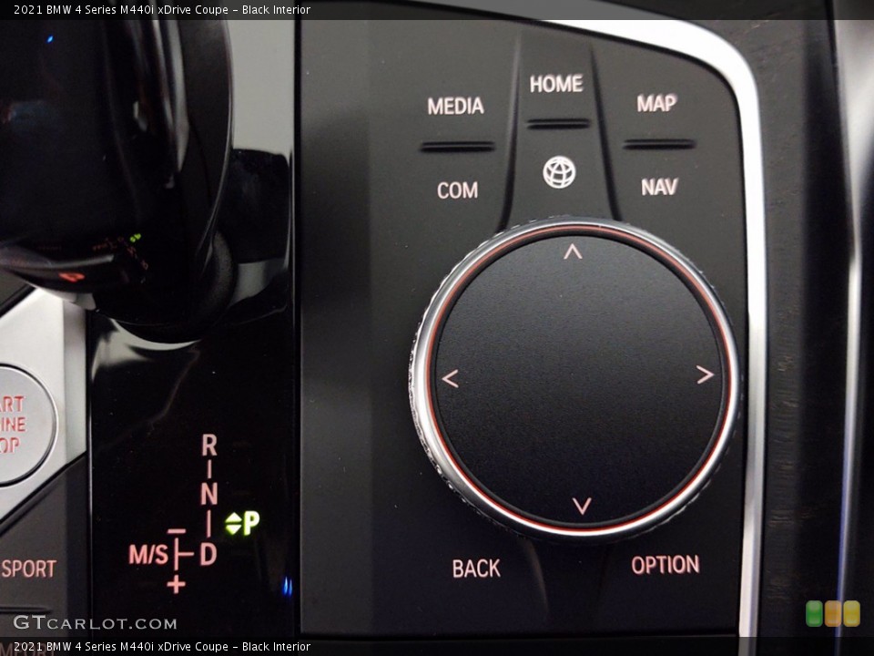 Black Interior Controls for the 2021 BMW 4 Series M440i xDrive Coupe #141113218