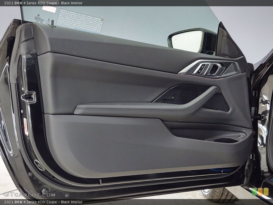 Black Interior Door Panel for the 2021 BMW 4 Series 430i Coupe #141113791