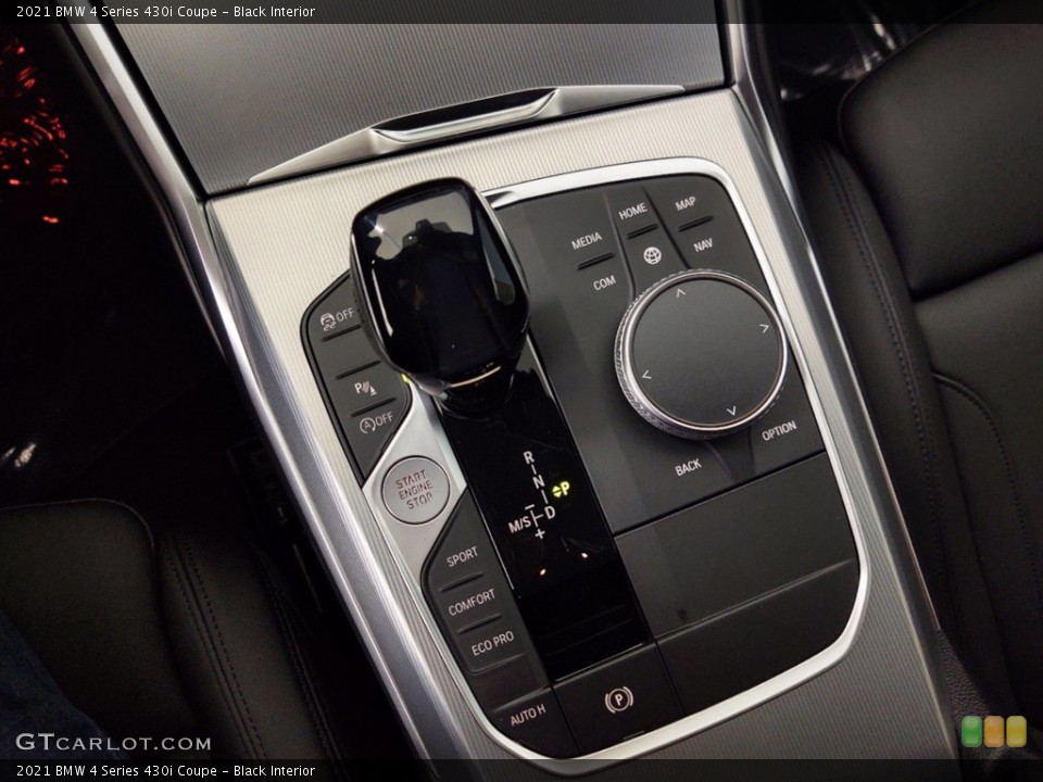 Black Interior Transmission for the 2021 BMW 4 Series 430i Coupe #141113941