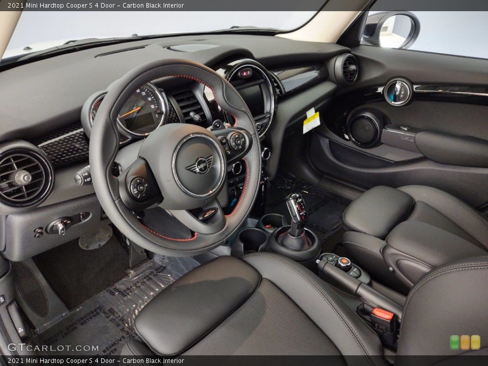 Carbon Black Interior Photo for the 2021 Mini Hardtop Cooper S 4 Door #141115252