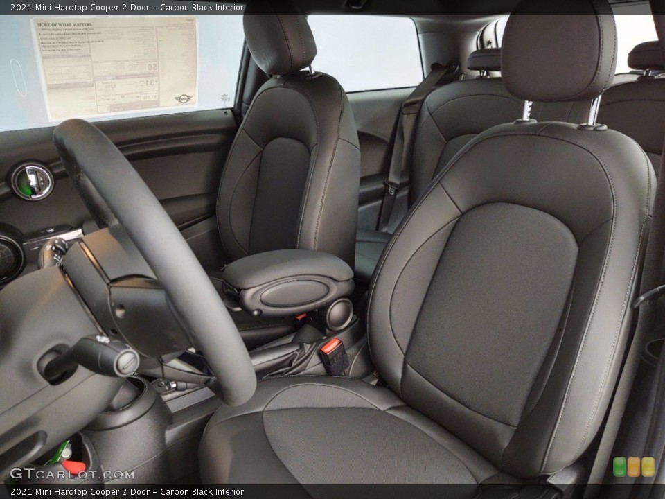 Carbon Black Interior Front Seat for the 2021 Mini Hardtop Cooper 2 Door #141115729