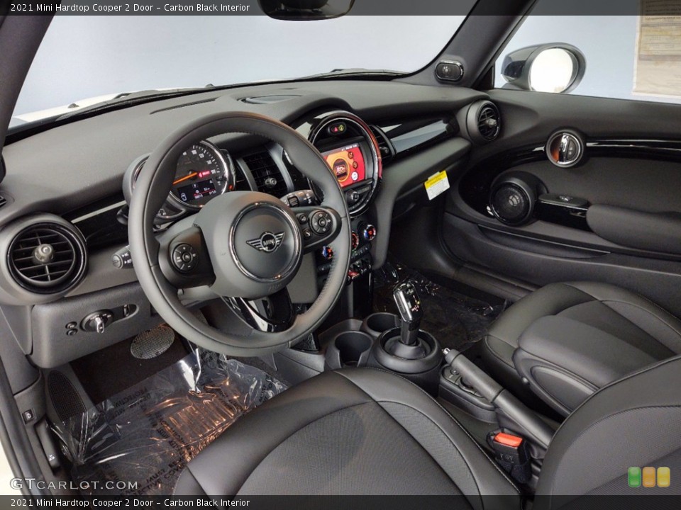 Carbon Black Interior Photo for the 2021 Mini Hardtop Cooper 2 Door #141115887