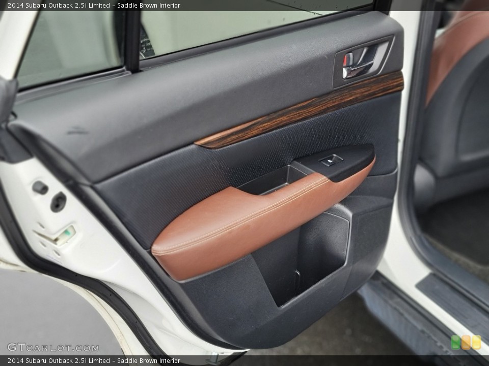 Saddle Brown Interior Door Panel for the 2014 Subaru Outback 2.5i Limited #141125965