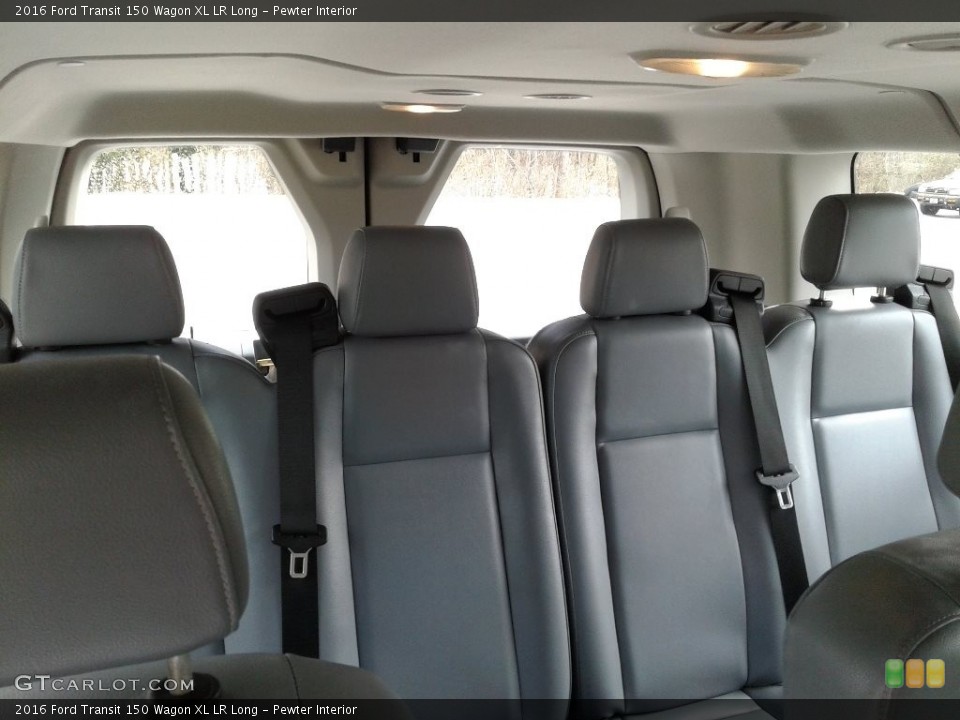 Pewter Interior Rear Seat for the 2016 Ford Transit 150 Wagon XL LR Long #141128510
