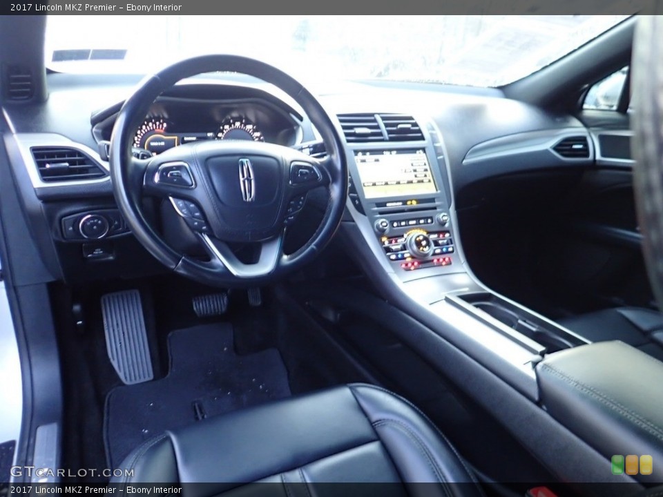 Ebony 2017 Lincoln MKZ Interiors