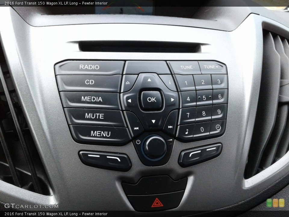Pewter Interior Controls for the 2016 Ford Transit 150 Wagon XL LR Long #141128699
