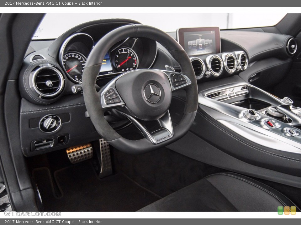 Black 2017 Mercedes-Benz AMG GT Interiors