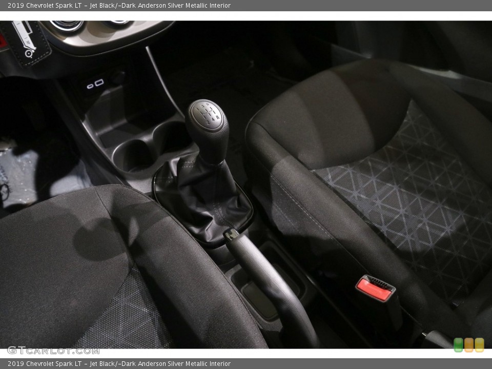 Jet Black/­Dark Anderson Silver Metallic Interior Transmission for the 2019 Chevrolet Spark LT #141137421