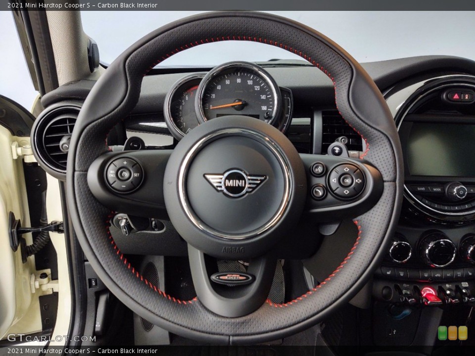 Carbon Black Interior Steering Wheel for the 2021 Mini Hardtop Cooper S #141139603