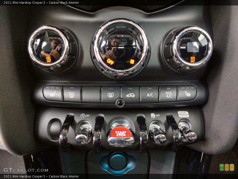 Carbon Black Interior Controls for the 2021 Mini Hardtop Cooper S #141139804