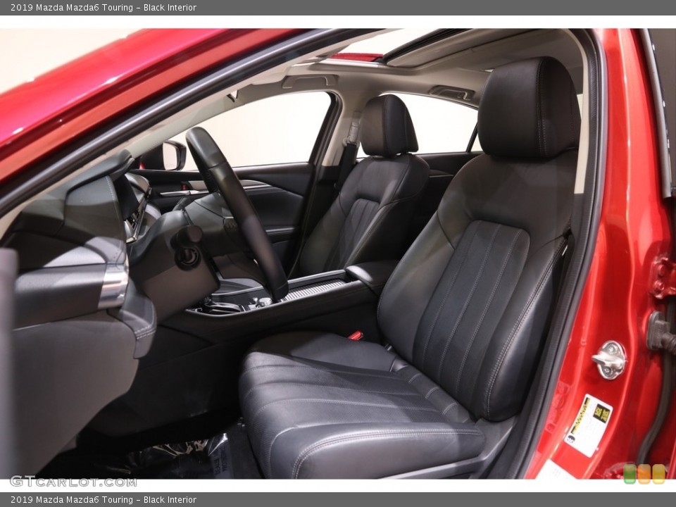 Black Interior Front Seat for the 2019 Mazda Mazda6 Touring #141140500