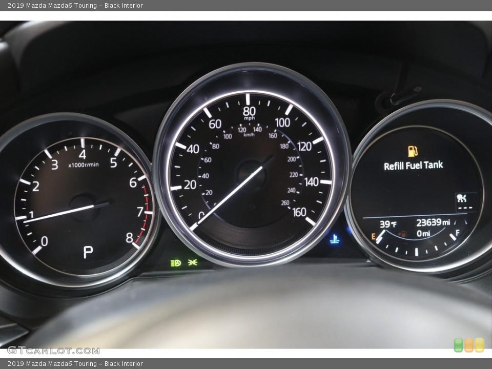 Black Interior Gauges for the 2019 Mazda Mazda6 Touring #141140578