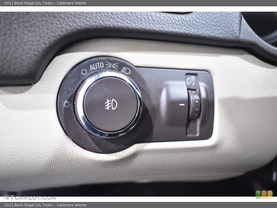 Cashmere Interior Controls for the 2011 Buick Regal CXL Turbo #141144400