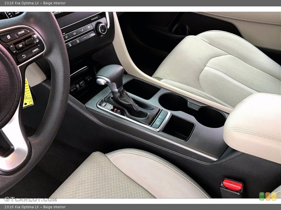 Beige Interior Transmission for the 2016 Kia Optima LX #141145717