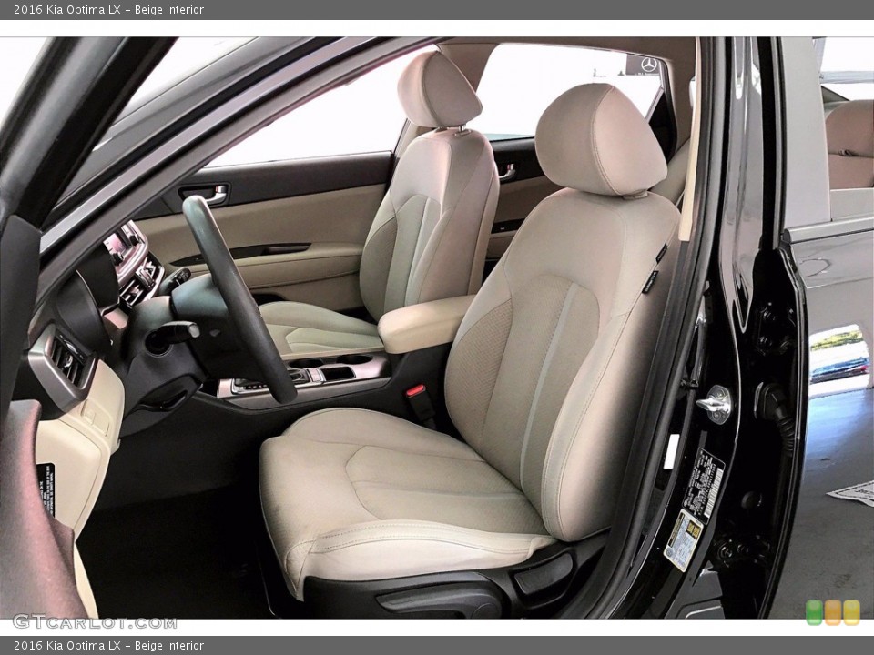 Beige Interior Front Seat for the 2016 Kia Optima LX #141145729