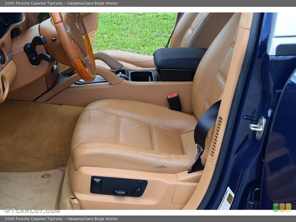 Havanna/Sand Beige Interior Front Seat for the 2006 Porsche Cayenne Tiptronic #141147491