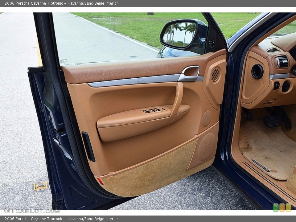 Havanna/Sand Beige Interior Door Panel for the 2006 Porsche Cayenne Tiptronic #141147515