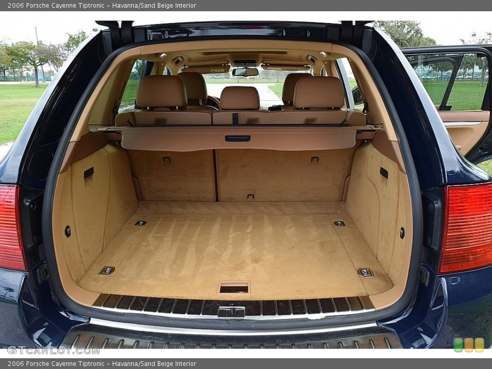 Havanna/Sand Beige Interior Trunk for the 2006 Porsche Cayenne Tiptronic #141147722